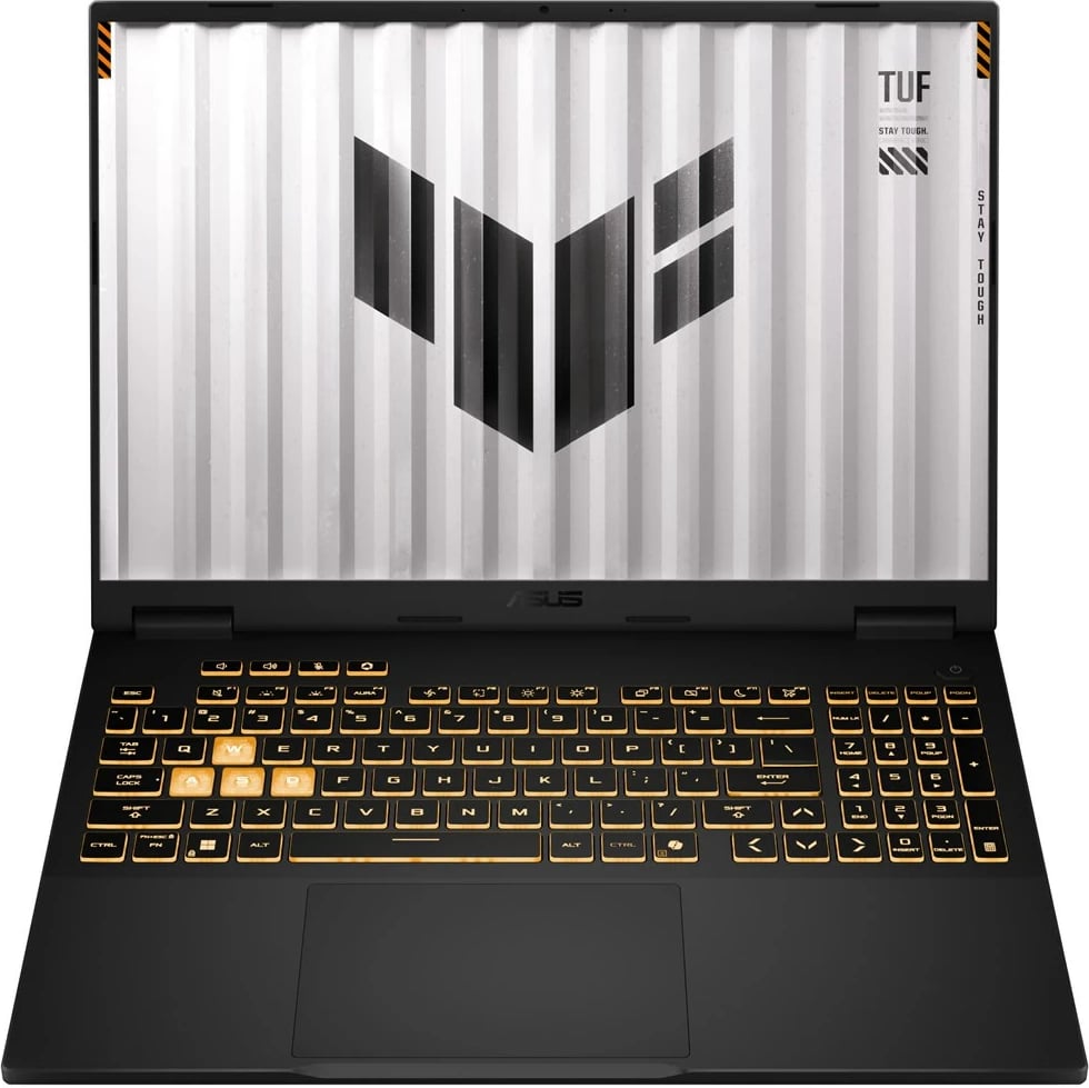 Laptop gaming ASUS TUF Gaming F16 FX608JPR-I7161, 16", Intel Core i7-14650HX, 16GB RAM, 1TB SSD, RTX 5070, Gri