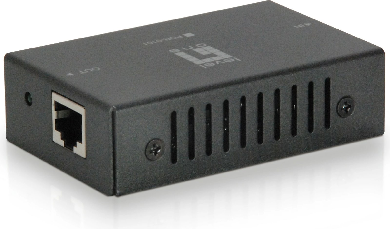 Repeater rrjeti LevelOne PoE, 100 m, 100 Mbit/s, i zi