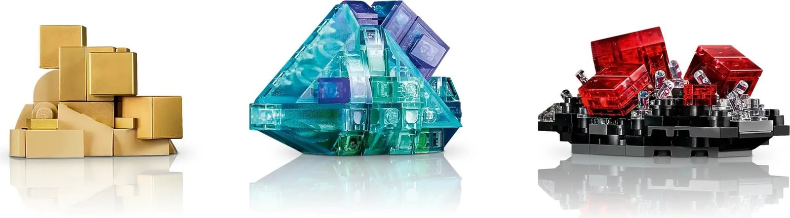 Set LEGO IDEAS Mineral Collection 21362, 880 pjesë, për të rritur