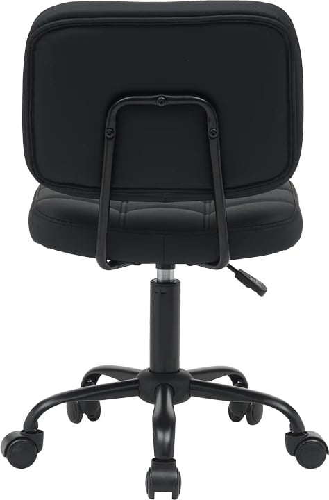 Karrige zyre Sedia pu e zezë 50x50x75-85cm