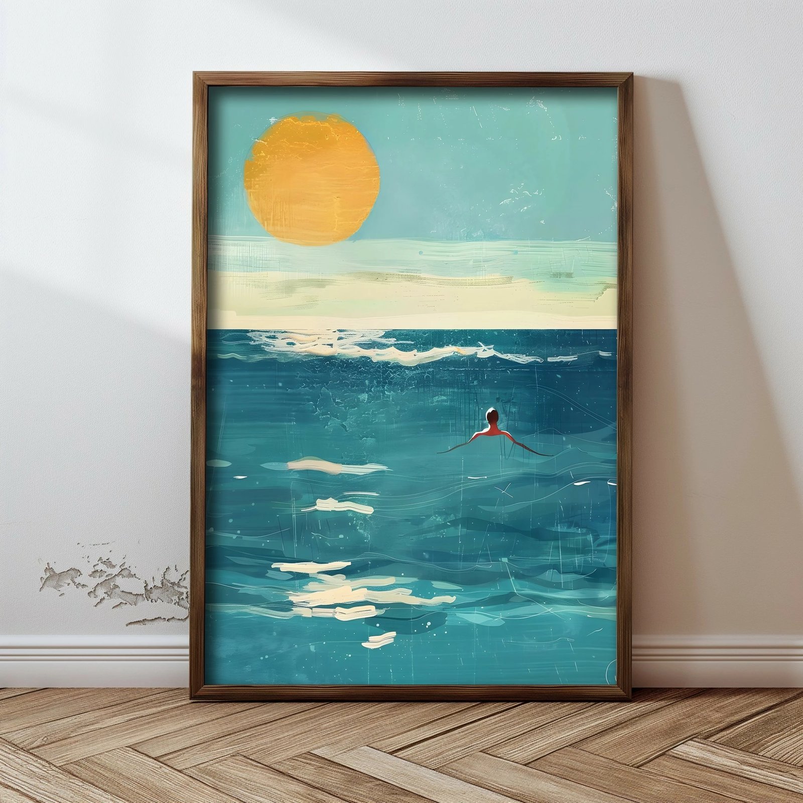 Pikturë dekorative me kornizë MDF, Wallity, GE110-L