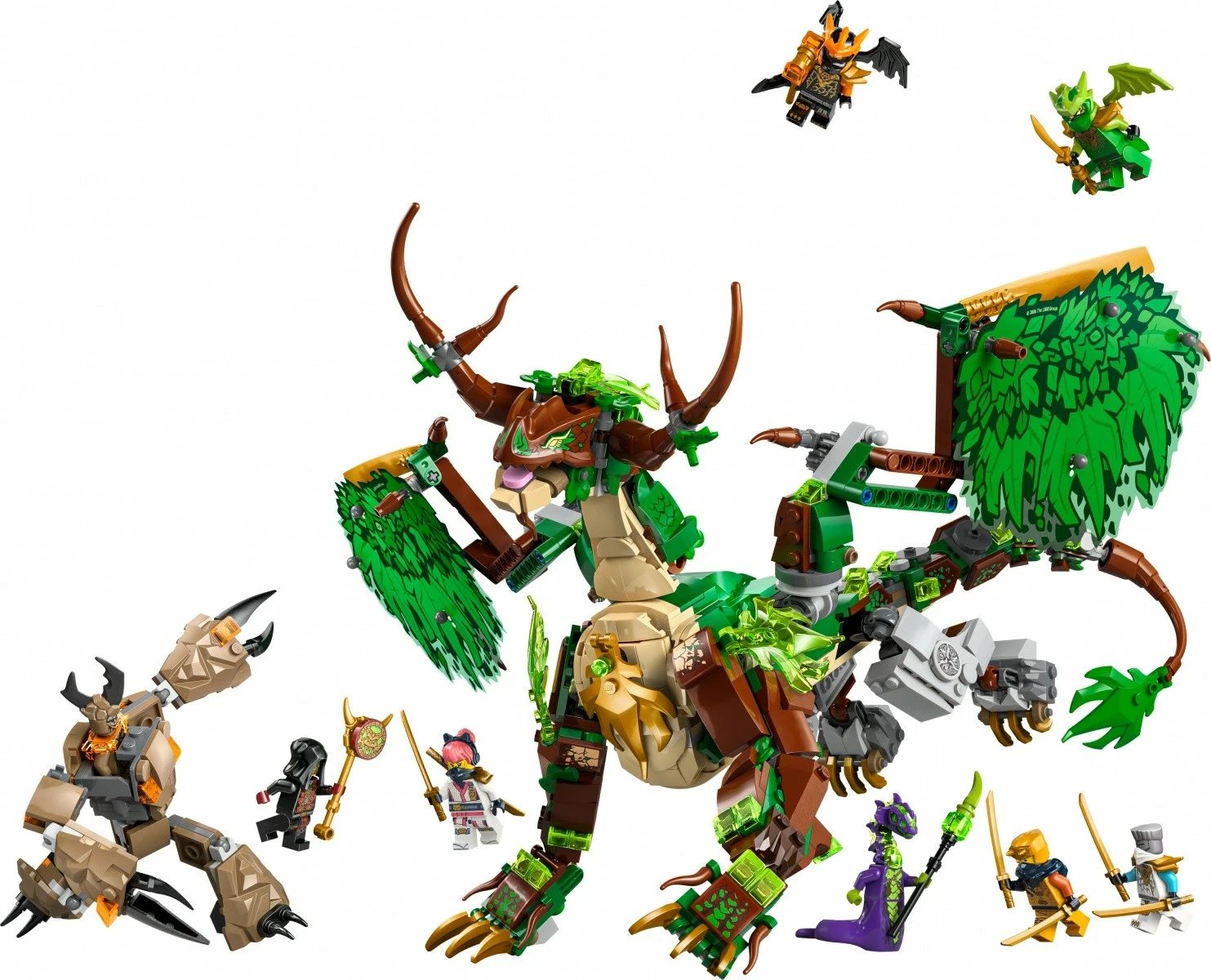 Set ndërtimi, LEGO NINJAGO 71859 Dragon of Life, 1050 pjesë, 9+