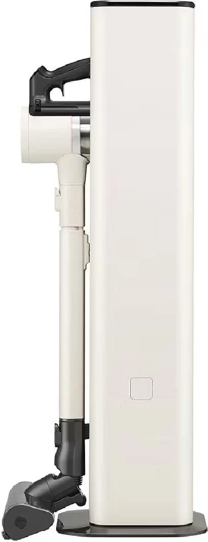 Fshesë me korrent vertikale pa kabllo, LG, A9T-PRIME1C CordZero All-in-One Tower, 2.5L, 260W, Wi‑Fi, deri 120 min, bezhë