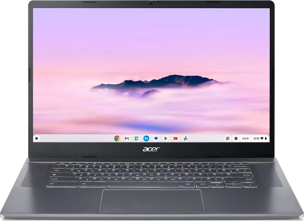 Laptop Acer Chromebook Plus 515, 15.6", Intel Core i5 i5-1235U, 8 GB RAM, 512 GB SSD, Gri