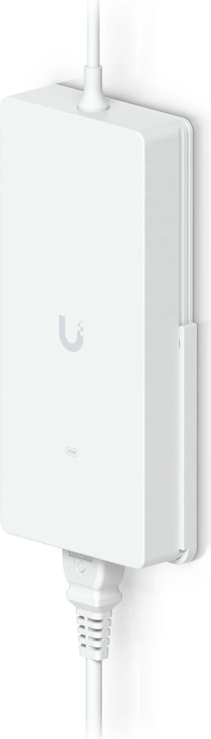 Adapter AC Ubiquiti 210W për PoE-switch, i bardhë