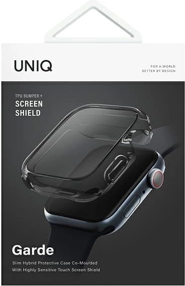 Mbështjellës UNIQ Garde për Apple Watch 7/8/SE2/9, 41mm, Gri
