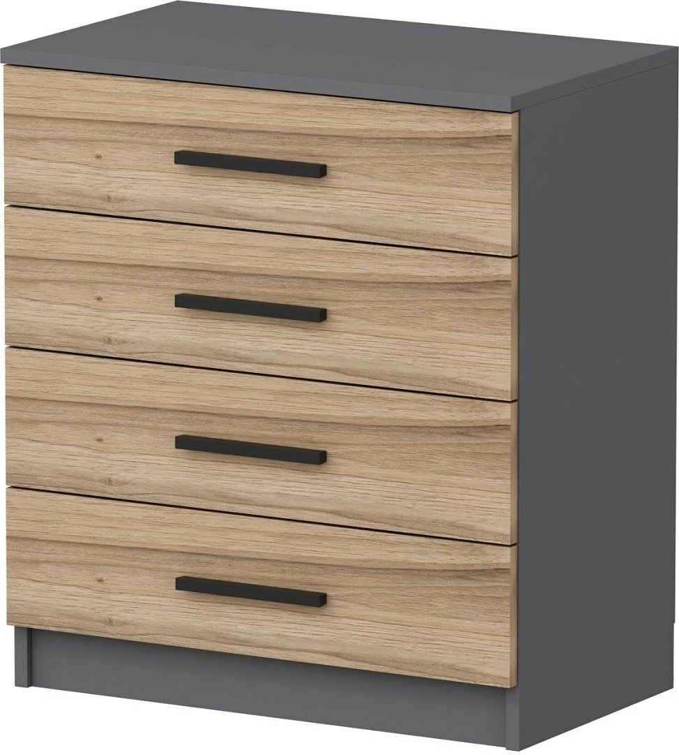 Komodë Skye Decor, ngjyrë arre, Kale - 4924