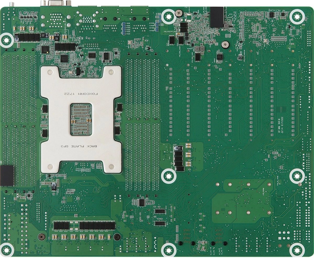 Pllakë amë ASRock ROMED8-2T/BCM, Socket SP3, ATX, për server, 8 slote RAM, 3 porta LAN