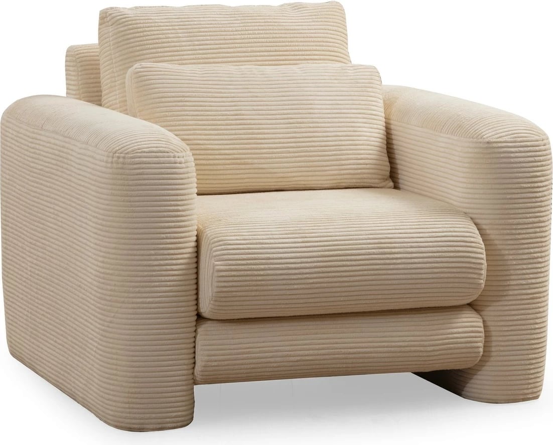 Karrige Wing Atelier del Sofa, ngjyrë bezhë, Lily