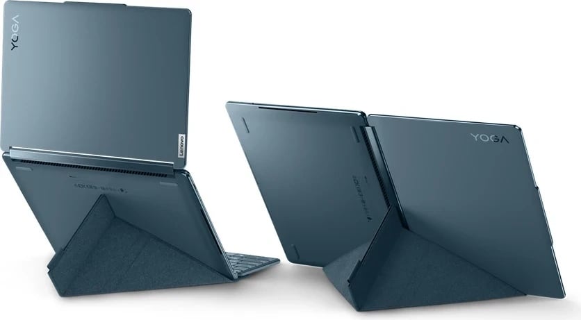 Laptop hibrid Lenovo Yoga 9, i7-1355U, 13.3" Touchscreen 2.8K, 16 GB RAM, 1 TB SSD, Wi-Fi 6E, Windows 11 Home, Teal