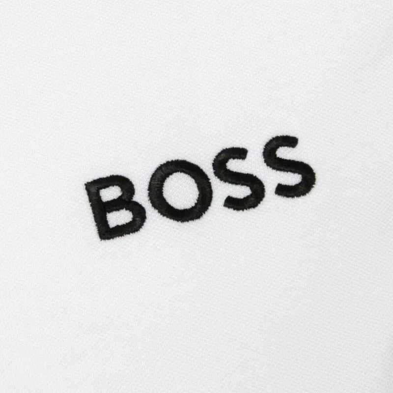 Maicë polo për meshkuj Boss, e bardhë