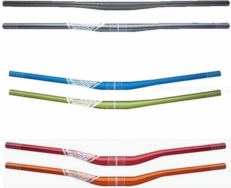 Timoni për biçikletë FUNN, i kuq