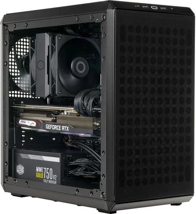 Kasë Cooler Master MasterBox Q300L V2, MATX Mini Tower, e zezë Kasë Cooler Master MasterBox Q300L V2, MATX Mini Tower, e zezë