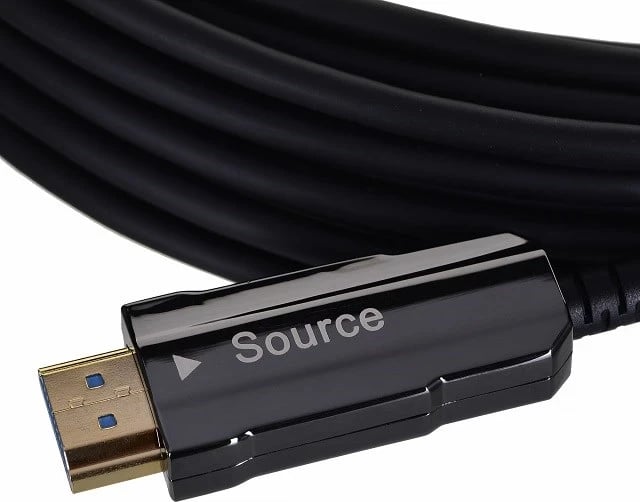 Kabllo HDMI UNITEK 2.0 4K 60HZ AOC 15M, e zezë