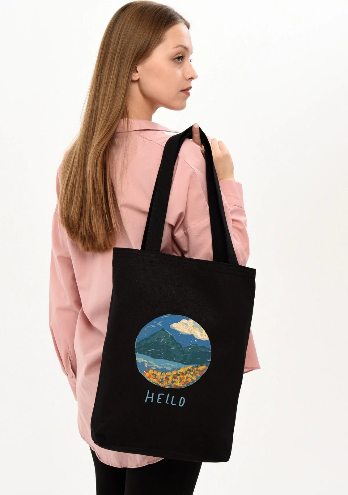 Çantë tote Zoozie Bags, e zezë, 1468