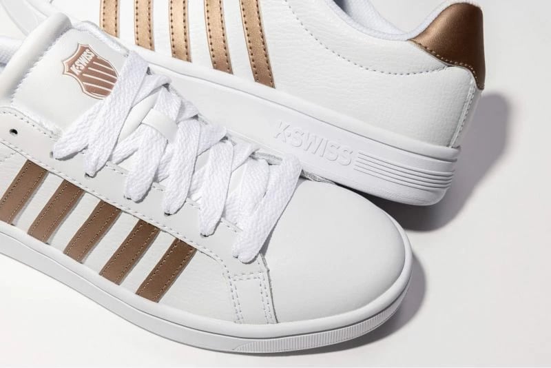 Këpucë femra K-Swiss, të bardha