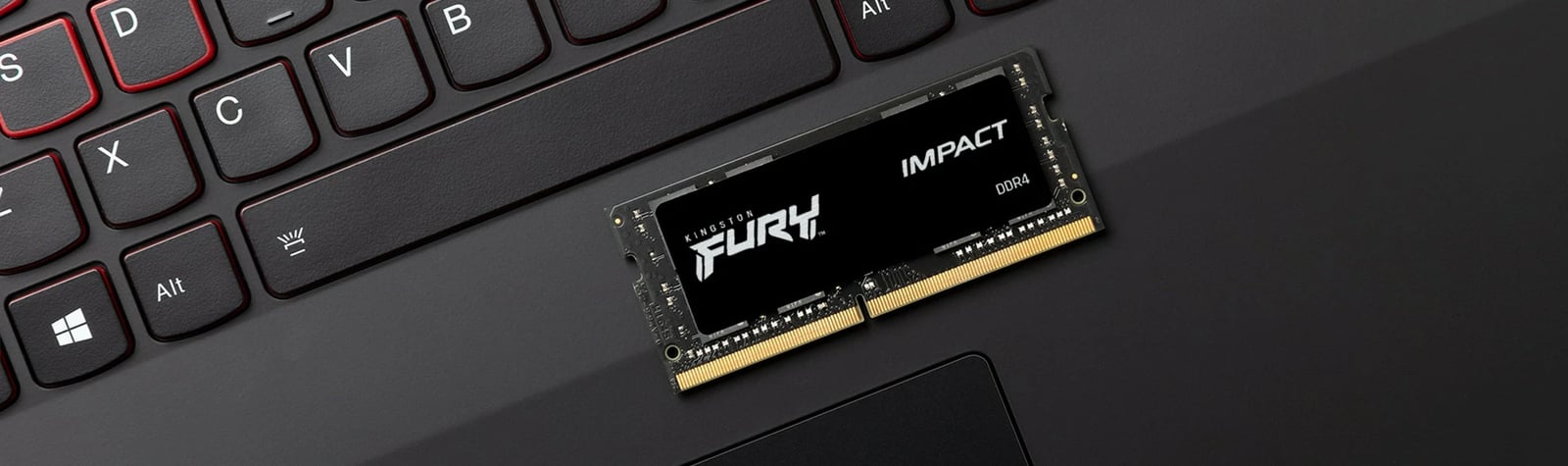 RAM Memorje Kingston FURY Impact 32GB DDR4 3200MHz SODIMM e zezë