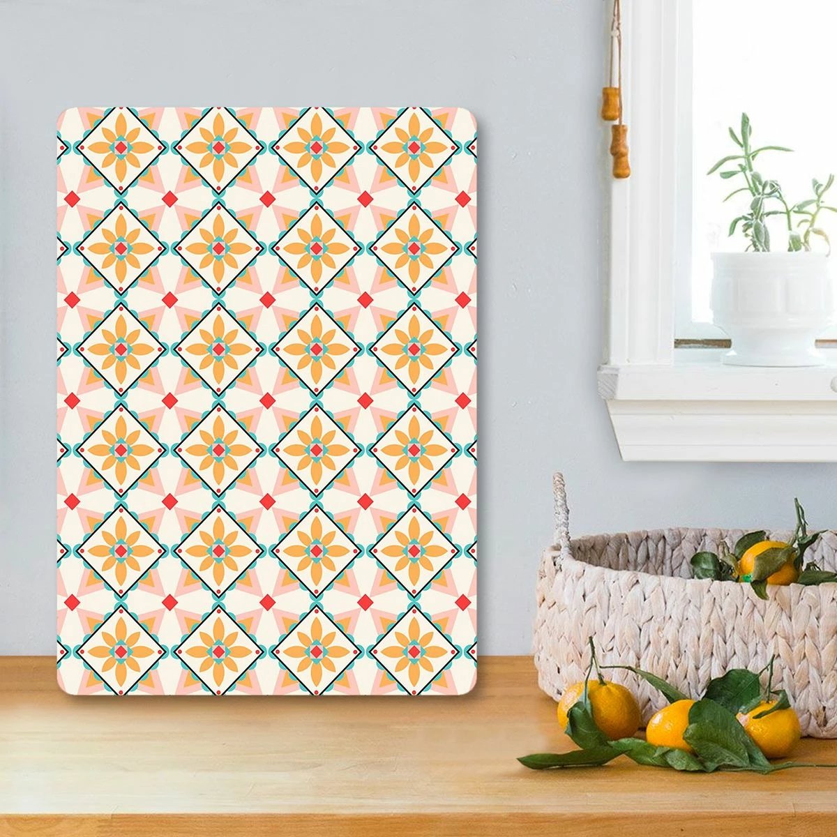 Dërrasë prerëse Hermia, qelq i temperuar, shumëngjyrëshe, Ckt34 - 3040, 30x40cm Dërrasë prerëse Hermia, qelq i temperuar, shumëngjyrëshe, Ckt34 - 3040, 30x40cm