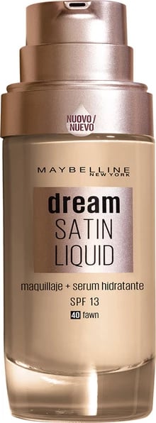 Fondatinë Maybelline Dream Satin Liquid Foundation & Serum 40 Fawn 30ml