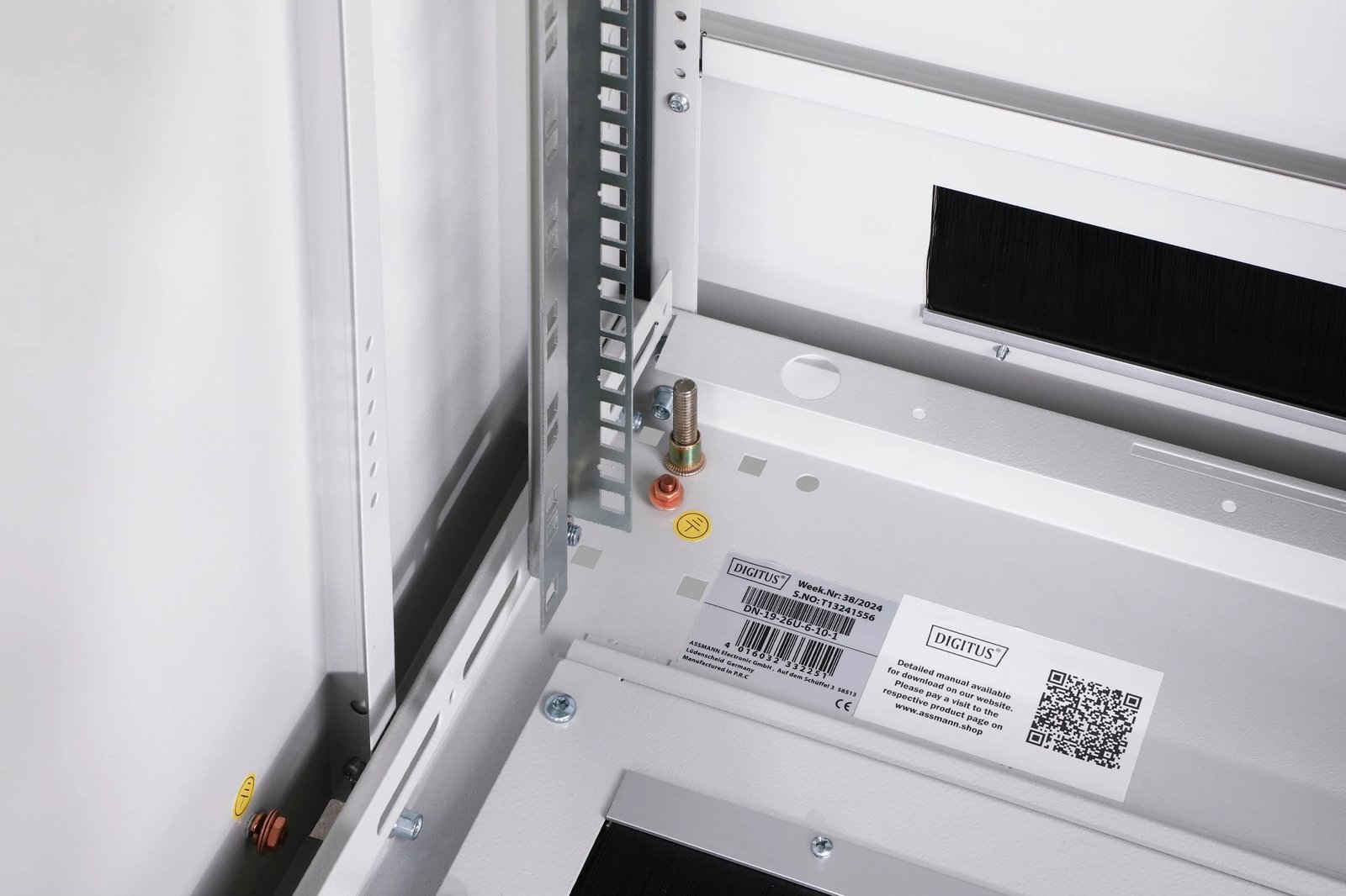 Kasë rrjeti Digitus Unique 26HE 1342x600x1000mm gri