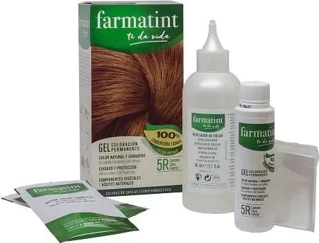 Ngjyrë për flokë Farmatint 5R Classic Light Brown Copper 135ml