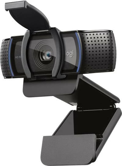 Webcam Logitech C920e 960-001360 Full HD 1080p, kapak privatësie, e zezë