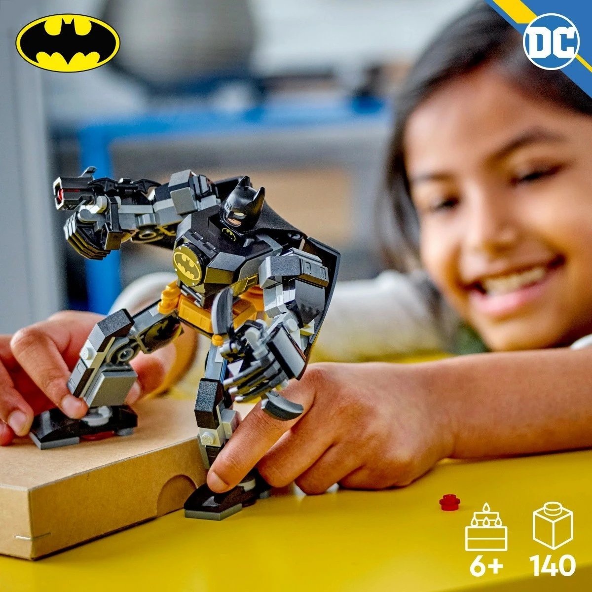 Set LEGO Batman Super Heroes 76270, Mechanical Batman Armor, 140 pjesë