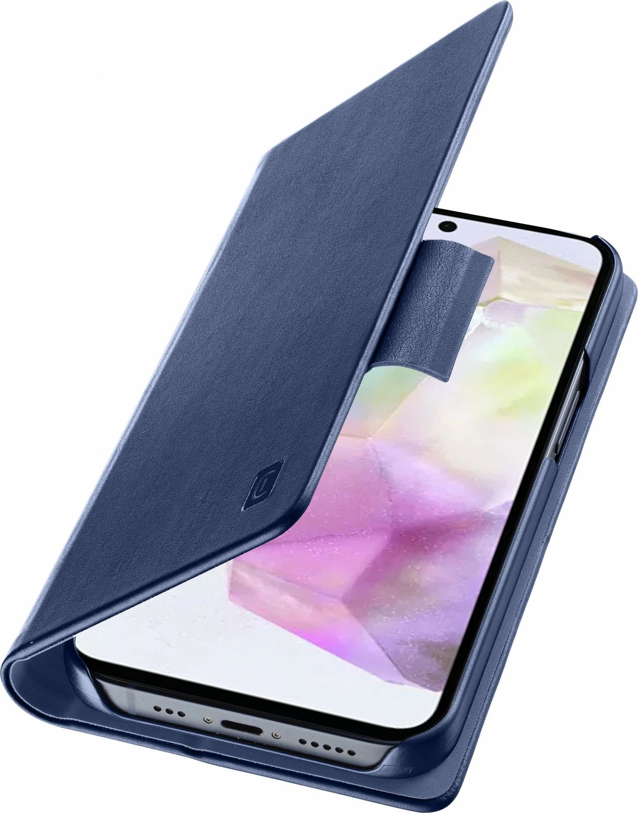 Mbështjellës Cellular Line folio për Samsung, 6.6 inch, ngjyrë kaltër