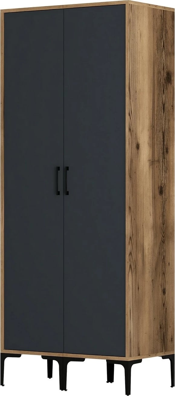 Dollap Hanah Home, Kumsal SS, ngjyrë arrë dhe antracit