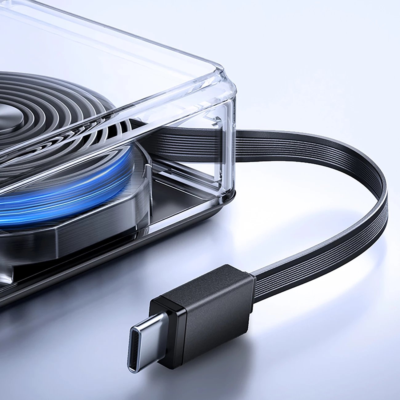 Powerbank Joyroom JR-PR1, 10000mAh, me kabllo USB-C të integruar, 22.5W, E zezë Powerbank Joyroom JR-PR1, 10000mAh, me kabllo USB-C të integruar, 22.5W, E zezë