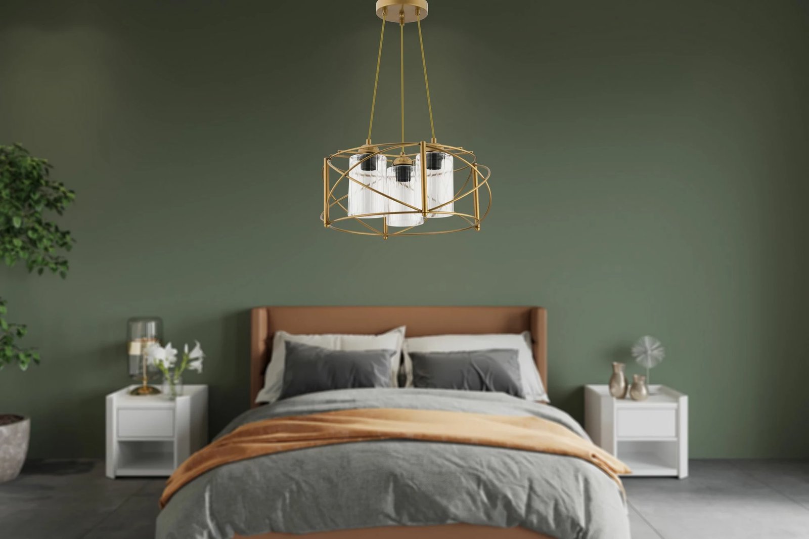 Llambë tavani Opviq, xham Dratkruh, ngjyrë ari, transparente