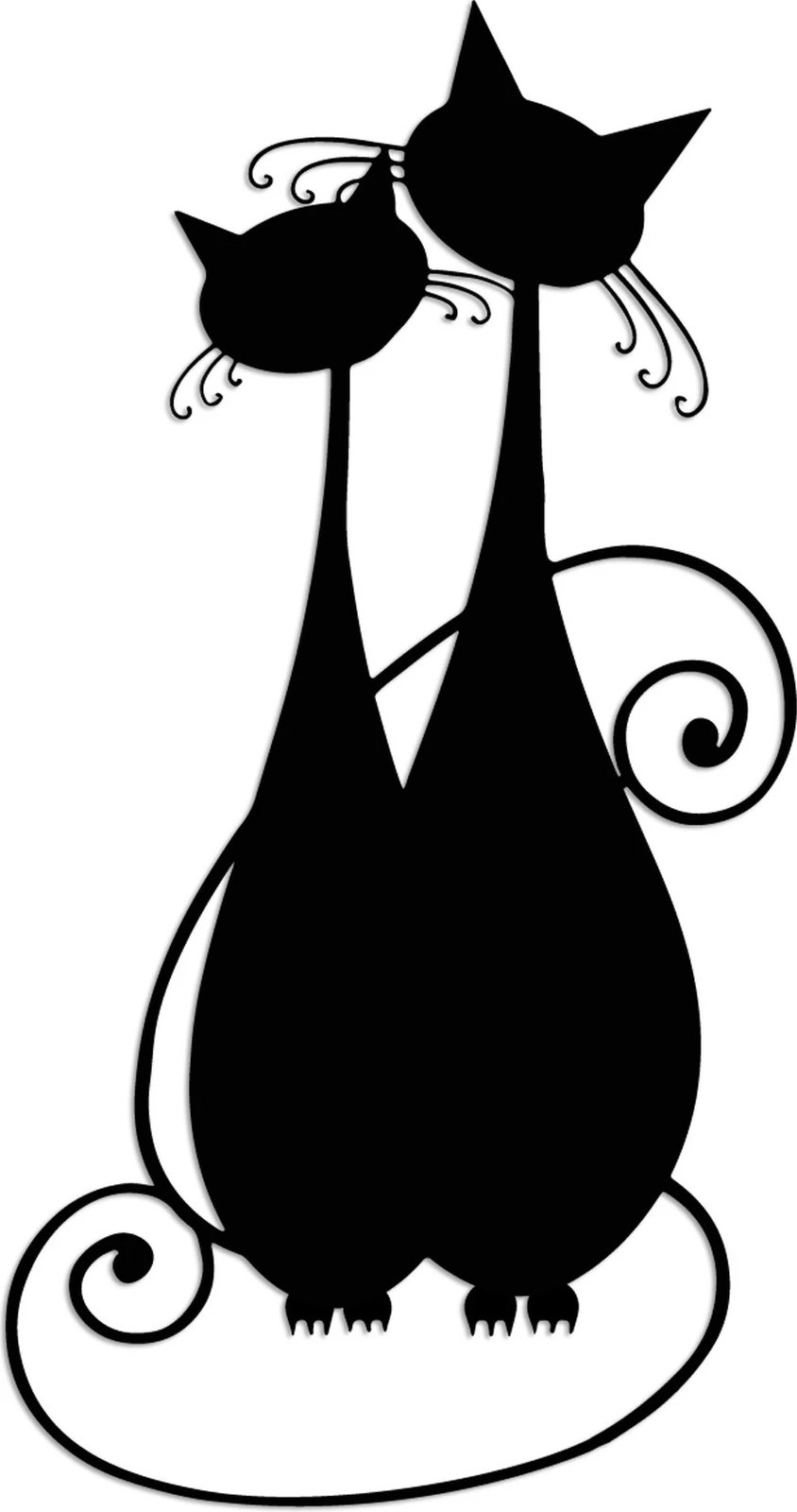 Aksesor dekorativ metalik për mur, Wallity, Maca 10 - v2