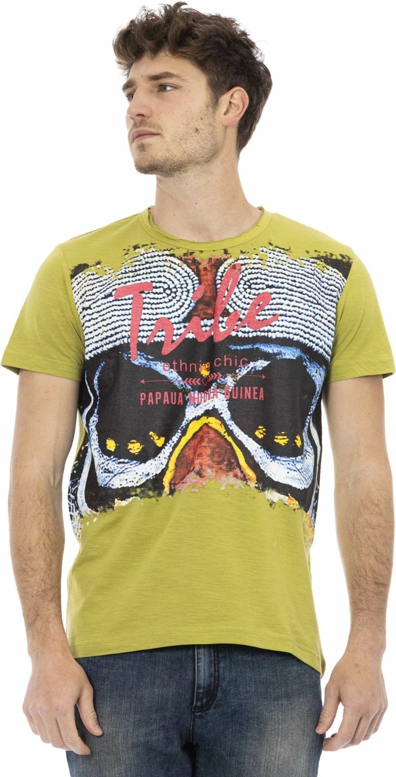 Maicë për meshkuj Trussardi Action, e gjelbër