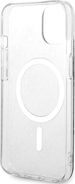 Mbështjellës Guess 4G MagSafe për iPhone 15, i zi Mbështjellës Guess 4G MagSafe për iPhone 15, i zi