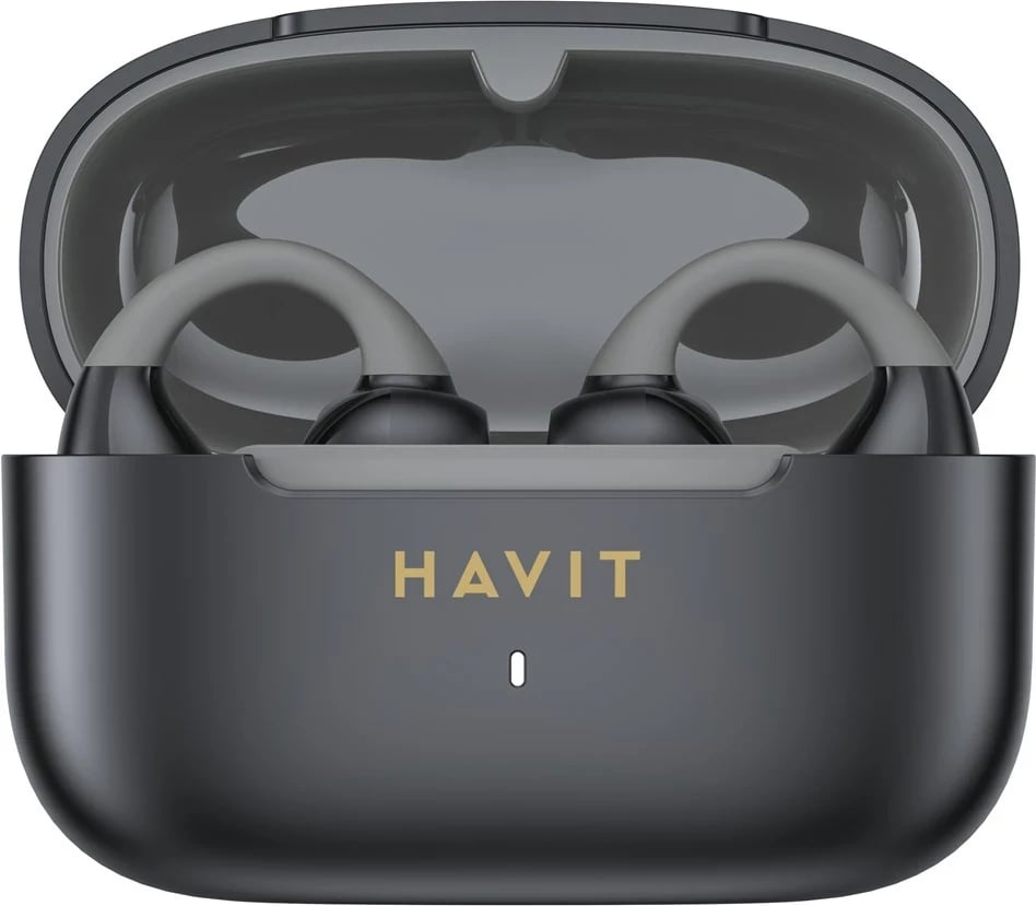 Kufje wireless HAVIT OWS910 TWS, Bluetooth 5.3, të zeza