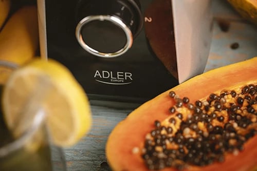 Blender Adler AD 4076, kavanoz xhami 1.5L, 500W (MAX 1000W), 2 shpejtësi, funksion akulli/pulse, i zi/argjendtë Blender Adler AD 4076, kavanoz xhami 1.5L, 500W (MAX 1000W), 2 shpejtësi, funksion akulli/pulse, i zi/argjendtë