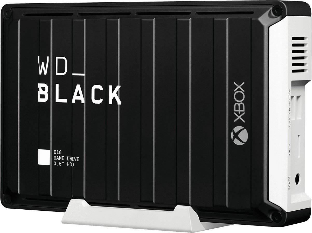 Hard disk i jashtëm Western Digital D10, 12 TB, 3.2 Gen 2, 7200 RPM, i zi