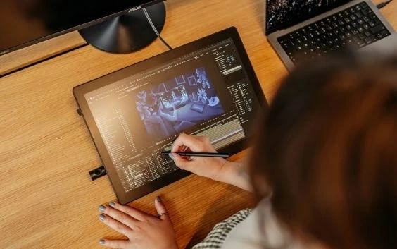 Tabletë grafike Wacom DTK168K0B, 16", 2560 x 1440, USB, e zezë