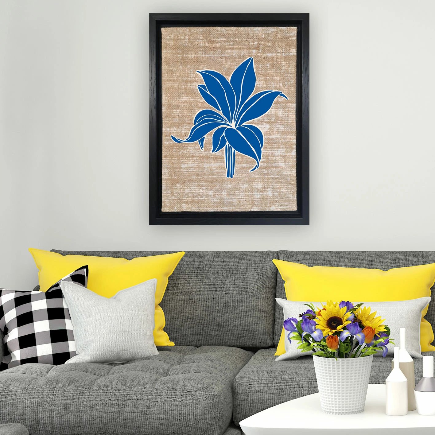 Pikturë dekorative në kanavacë, shumëngjyrëshe, Wallity, LSJ319495812522 - 4666