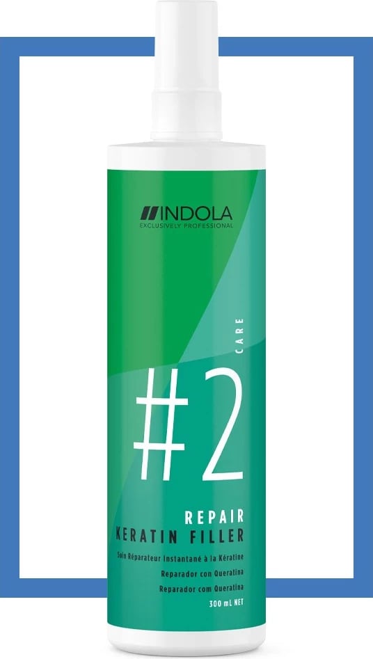 Sprej për flokë Indola Repair Kerating Filler, 300 ml