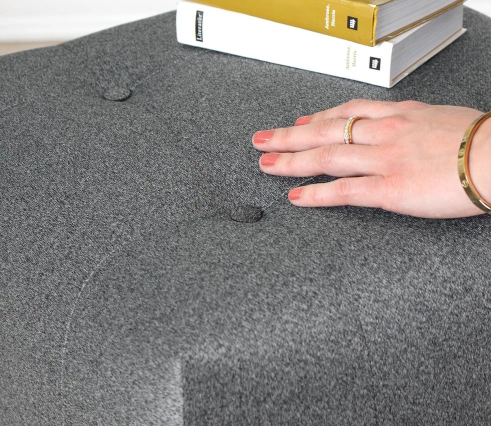 Puf Atelier del Sofa, Tomp, ngjyrë gri