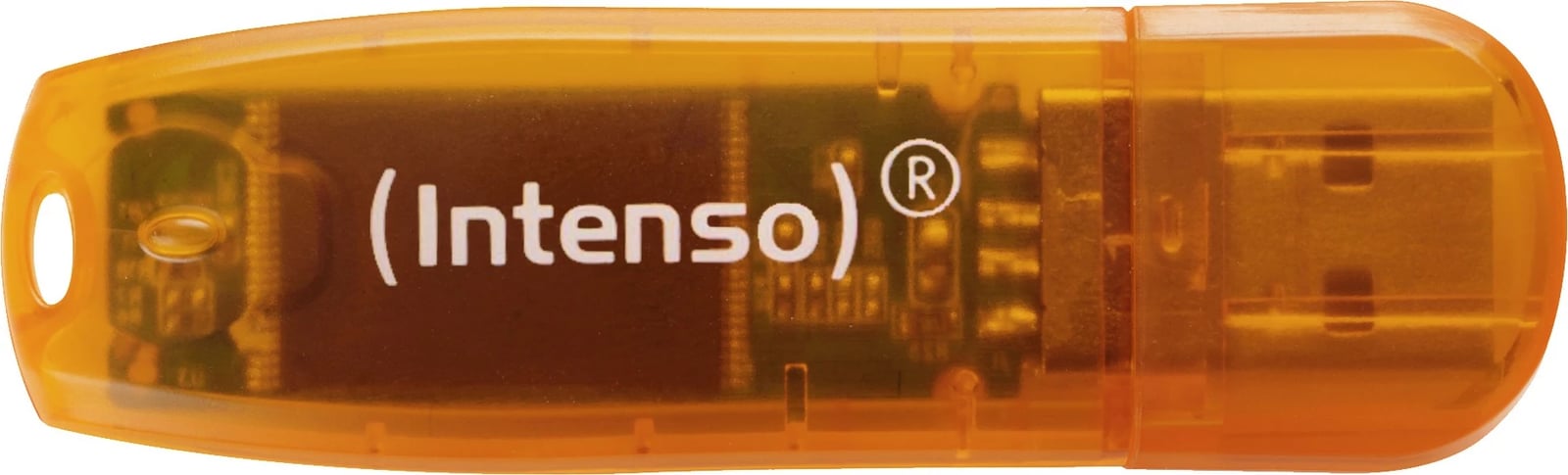 USB Intenso Rainbow Line 64 GB, USB Type-A, 2.0, Portokalli