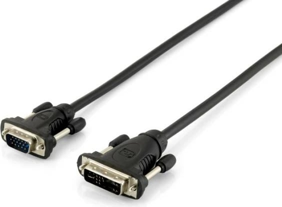 Kabllo DVI-A në VGA Equip, 1.8m, e zezë