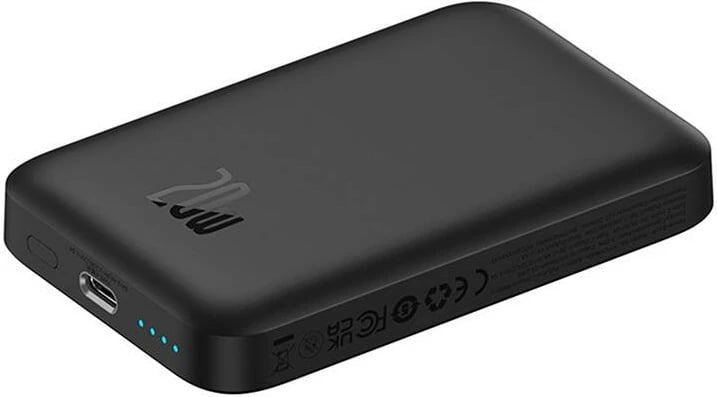 Powerbank Baseus Magnetic Mini 6000 mAh 20W, e zezë