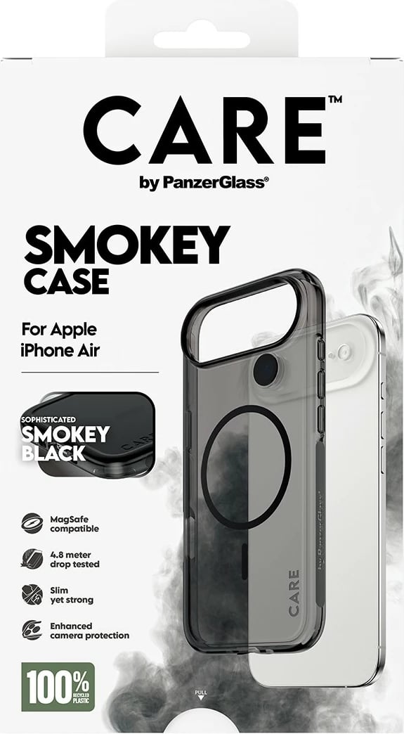 Mbështjellës PanzerGlass CARE BY FLAGSHIP CASE URBAN EXP për celular, MagSafe, i zi
