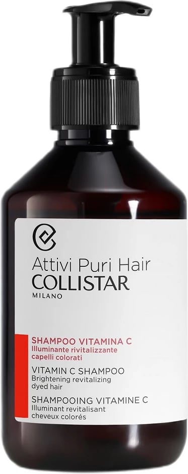 Shampon për femra Collistar Attivi Puri Hair me Vitaminë C, 250ml