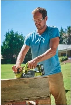 Makineri dore për bluarje RYOBI 5133002921, 18V, 2 thika, 8.2cm, Gri/Gjelbër