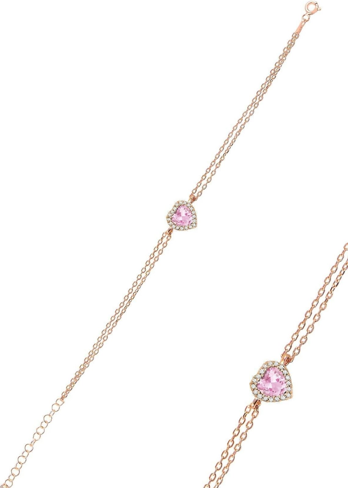 Byzylyk argjendi Jumeon, ngjyrë ari rozë, SGTL12396