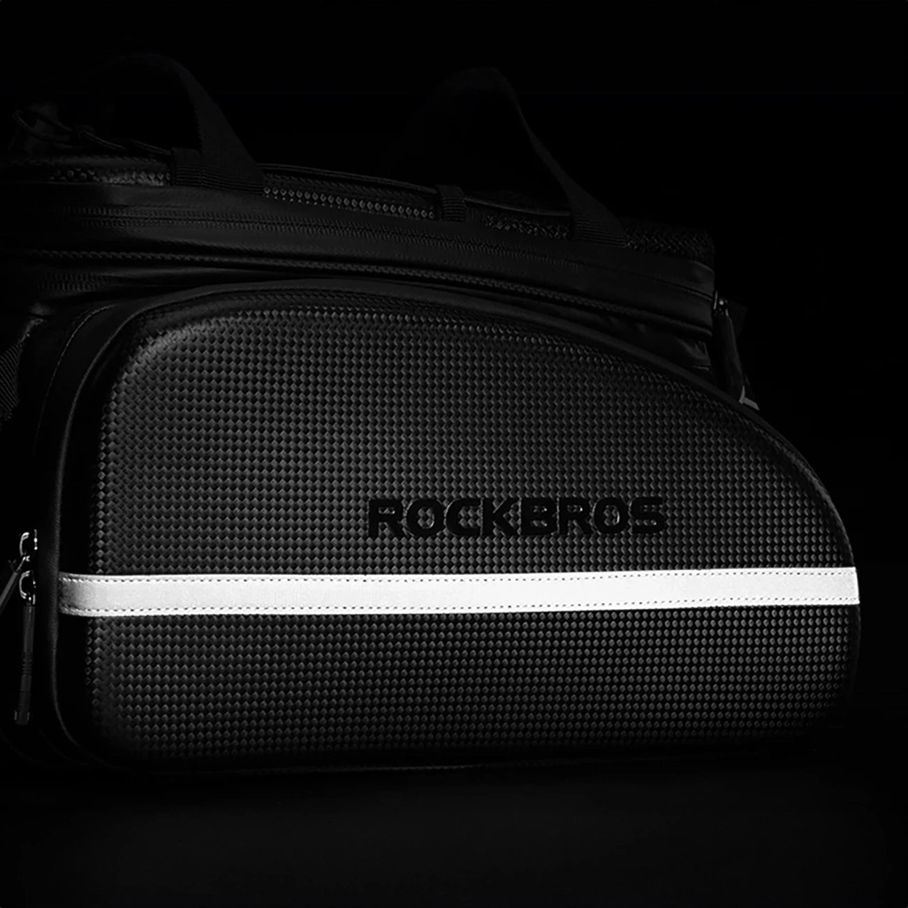 Çantë bagazhi për biçikletë Rockbros A6-6, 35L, e zezë