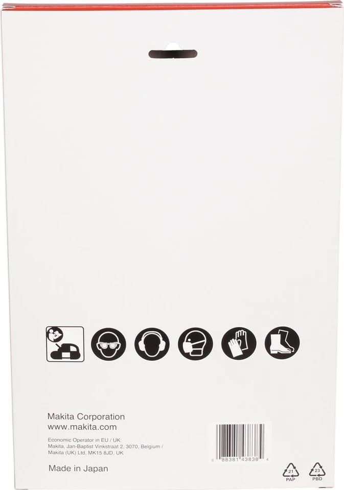 Teh sharrë rripi Makita B-40559, 18 TPI, bimetal, 5 copë